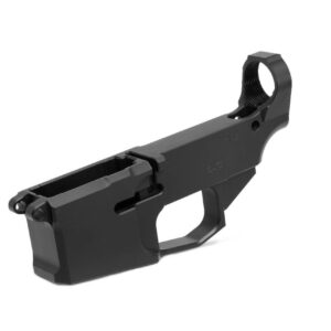 80% Lower Fire/Safe Marked – Anodized Black
